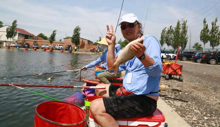 本届京张大众钓鱼联谊赛在延庆区垂钓园开竿，