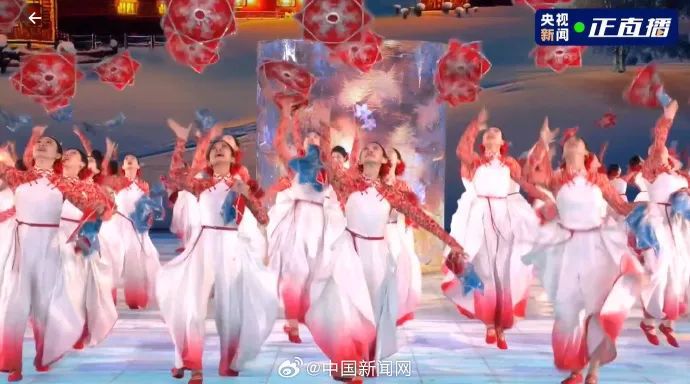 哈尔滨亚冬会开幕式冰灯点亮冰雪盛宴 各国代表