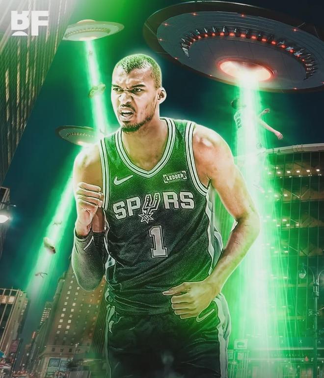 文班亚马正负值断档领先 与亚历山大争夺MVP